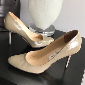 EUC. Jimmy Choo “Gilbert” Patent Leather Pump